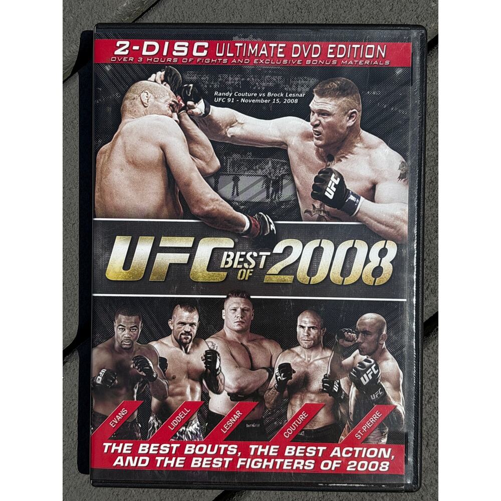 UFC: The Best of 2008 - Two-Disc Ultimate Edition DVD